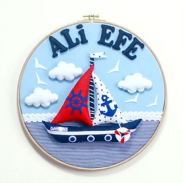 Ali Efe isimli Denizci Kasnak Bebek Kapı Süsü