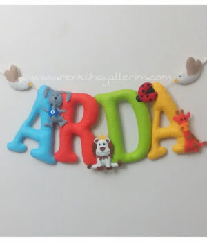 Arda isimli kapı süsü - bebek - çocuk