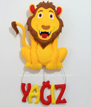 Yağız isimli aslan galatasaray kapı süsü