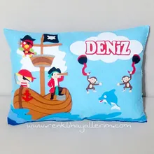 Deniz isimli Korsan Takı ve Süs Yastığı