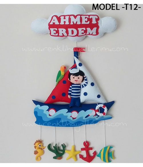 Ahmet ERDEM Mirza bebek isimli denizci kapı süsü