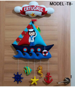 Ertuğrul bebek isimli denizci kapı süsü