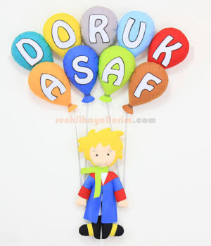Doruk Asaf isimli Küçük Prens Kapı Süsü