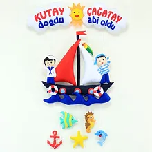 Denizci Kardeş Odası Kapı Süsü