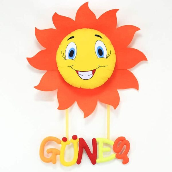 Güneş Bebek Odası Kapı Süsü