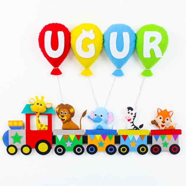 Trenli Bebek Kapı Süsü
