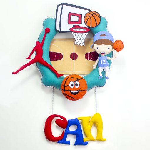 Can Basketbolcu Bebek Odası Kapı Süsü