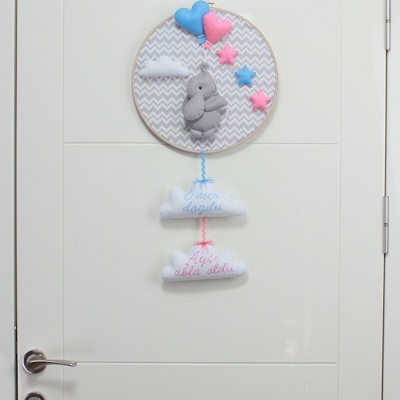 Filli Kasnak Kardeş Kapı Süsü Ömer Ayşe