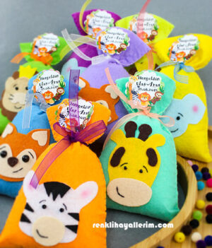 Safari Lavanta Keseleri - Bebek Hediyelik