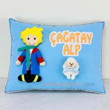 Çağatay Alp isimli Gezegenli Prens Takı ve Süs Yastığı