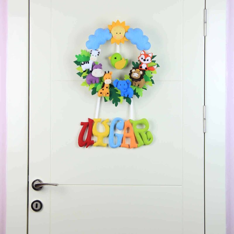 Uygar isimli Safari Bebek Kapı Süsü
