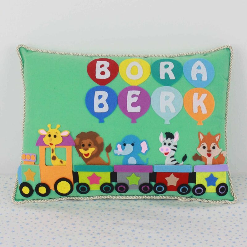 Trenli Safari Takı ve Süs Yastığı