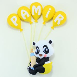 Panda Bebek Kapı Süsü