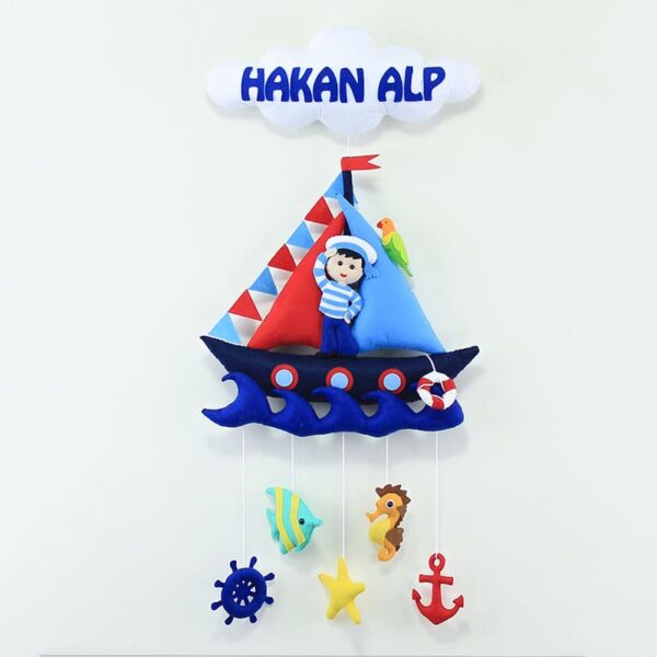 Denizci Kapı Süsü Çizgili - Hakan Alp