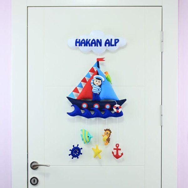 Denizci Kapı Süsü Çizgili - Hakan Alp Kapı