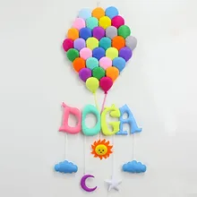 Doğa isimli Balonlar Doğa Kapı Süsü