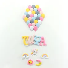 Tuya Balonlar Pastel Kapı Süsü