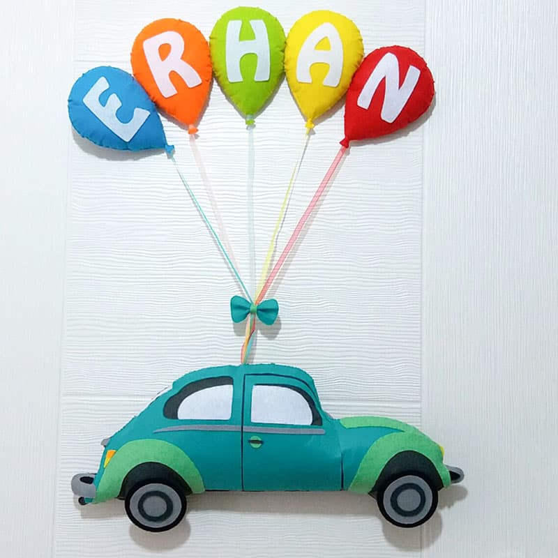 Yeşil VosVos Kapı Süsü Erhan