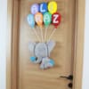 Ali Uraz isimli Şirin Fil Bebek ve Hastane Odası Kapı Süsü