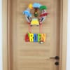 Arden isimli Arabalı Trafik Bebek ve Hastane Odası Kapı Süsü