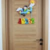 Arden isimli Uçak Pilot Bebek Ve Hastane Odası Kapı Süsü