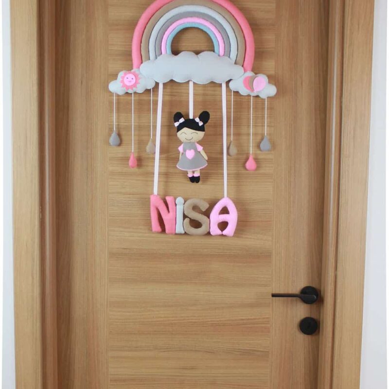 Gökkuşağı Soft Kapı Süsü