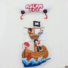 Aslan Ege isimli Korsan Bebek ve Hastane Odası Kapı Süsü