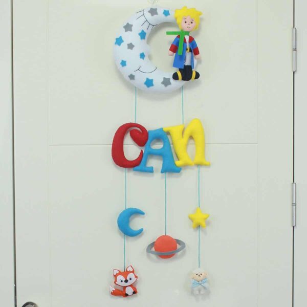 Can isimli Aydede Prens Bebek ve Hastane Odası Kapı Süsü