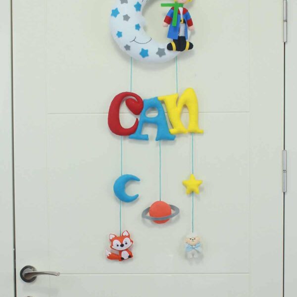 Can isimli Aydede Prens Bebek ve Hastane Odası Kapı Süsü