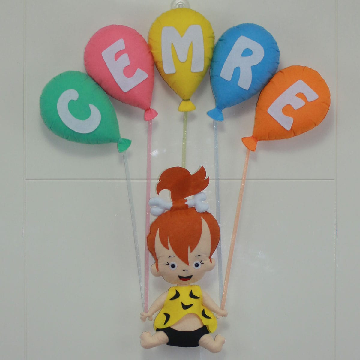 Cemre isimli Çakıl Bebek ve Hastane Odası Kapı Süsü