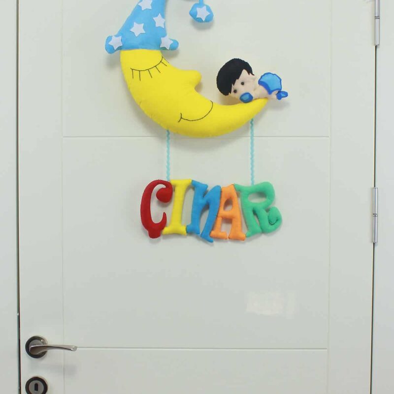 Çınar isimli Aydede Bebek ve Hastane Odası Kapı Süsü