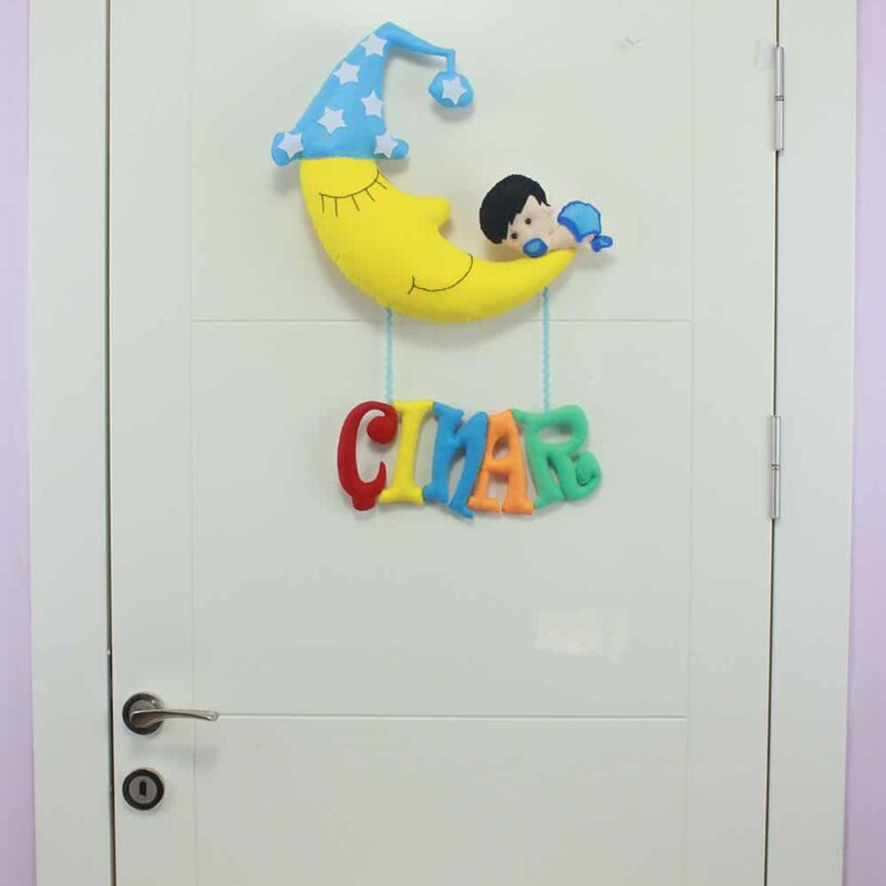 Çınar isimli Aydede Bebek ve Hastane Odası Kapı Süsü