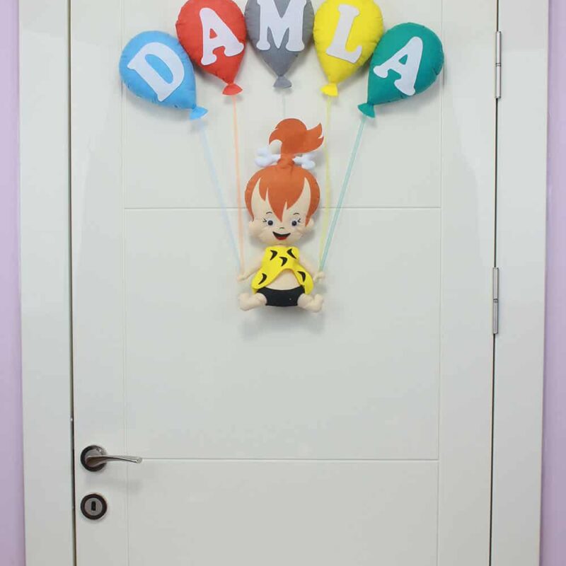 Damla isimli Çakıl Bebek Kapı Süsü