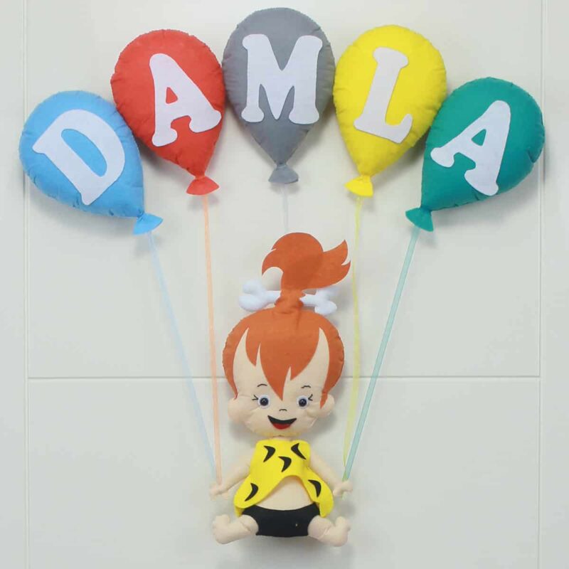 Damla isimli Çakıl Bebek Kapı Süsü