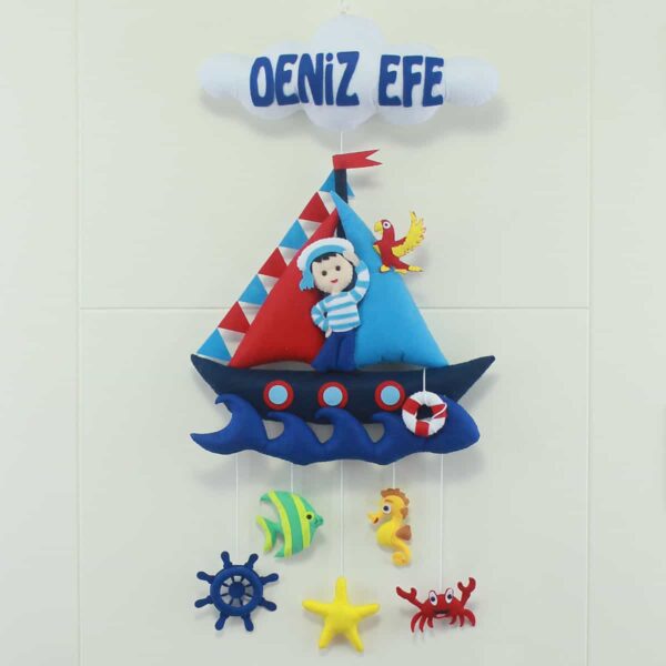 Deniz Efe isimli Denizci Kapı Süsü