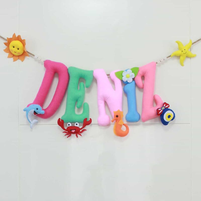 Deniz isimli İsimlik Kapı Süsü