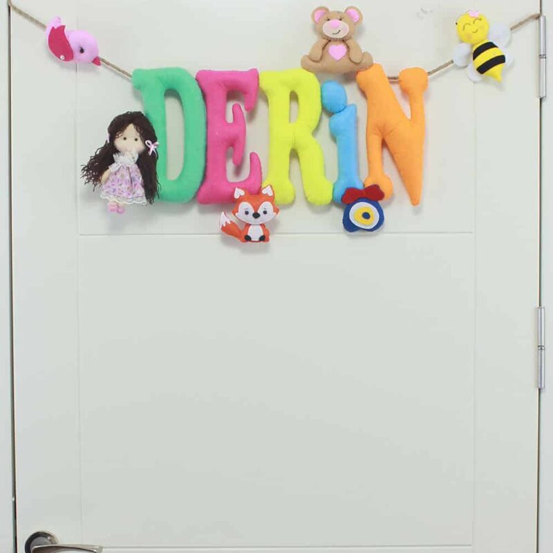 Derin isimli İsimlik Kapı Süsü