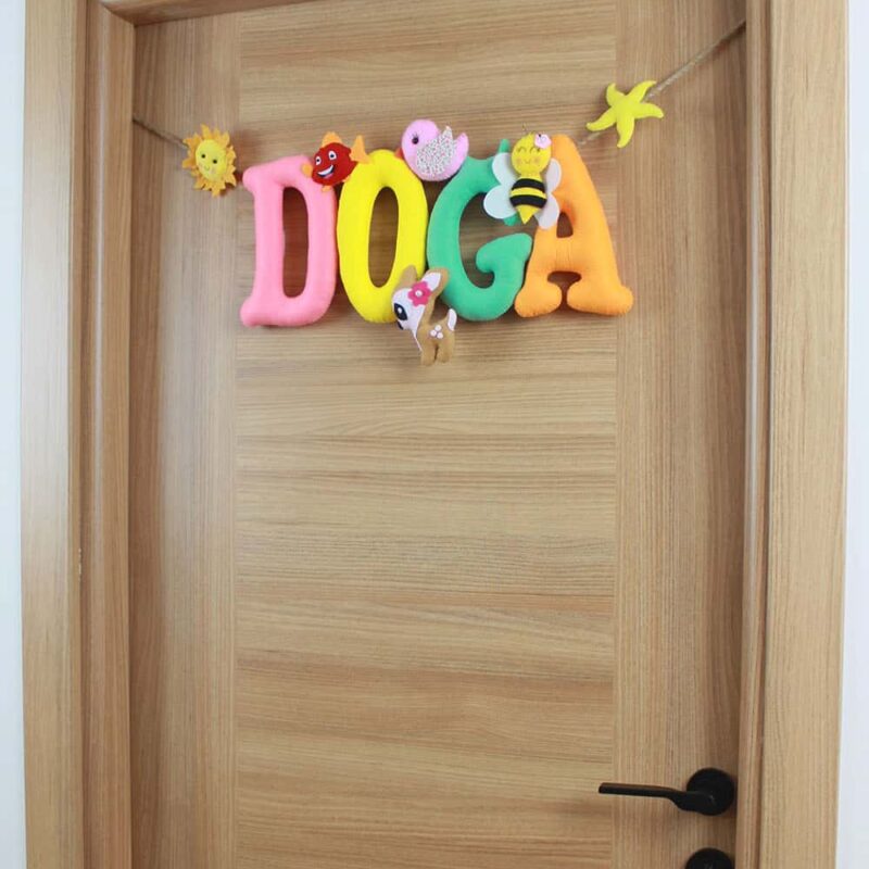 Doğa isimli Kız Kapı Süsü