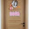 Doğa isimli Leylek Kapı Süsü