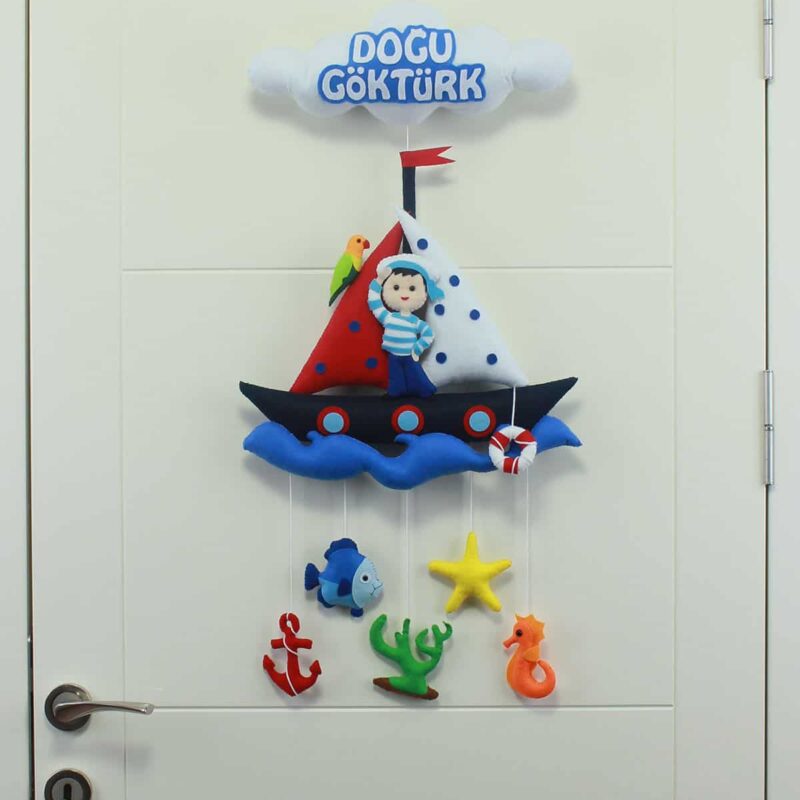 Doğu Göktürk isimli Denizci Kapı Süsü