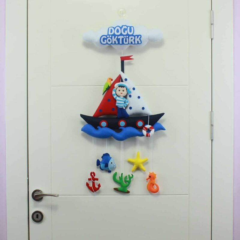 Doğu Göktürk isimli Denizci Kapı Süsü