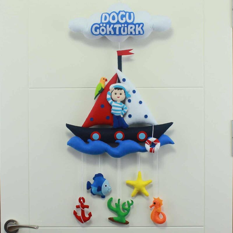 Doğu Göktürk isimli Denizci Kapı Süsü