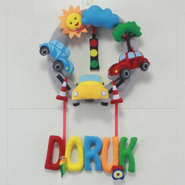 Doruk isimli Arabalı Trafik Kapı Süsü