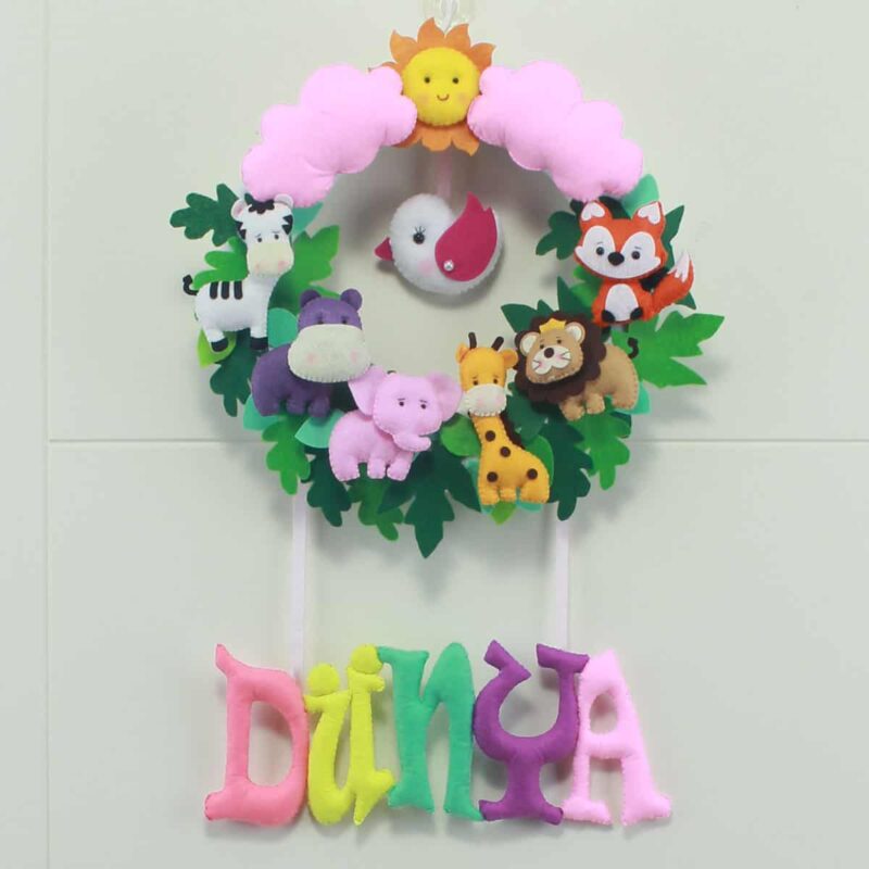 Dünya isimli Safari Kapı Süsü