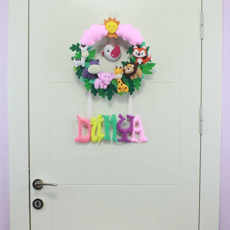 Dünya isimli Safari Kapı Süsü