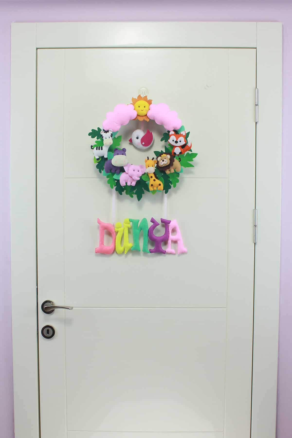 Dünya isimli Safari Kapı Süsü