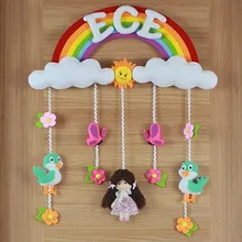 Ece isimli Gökkuşağı Kapı Süsü