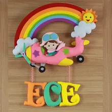 Ece isimli Gökkuşağı Pilot Kapı Süsü