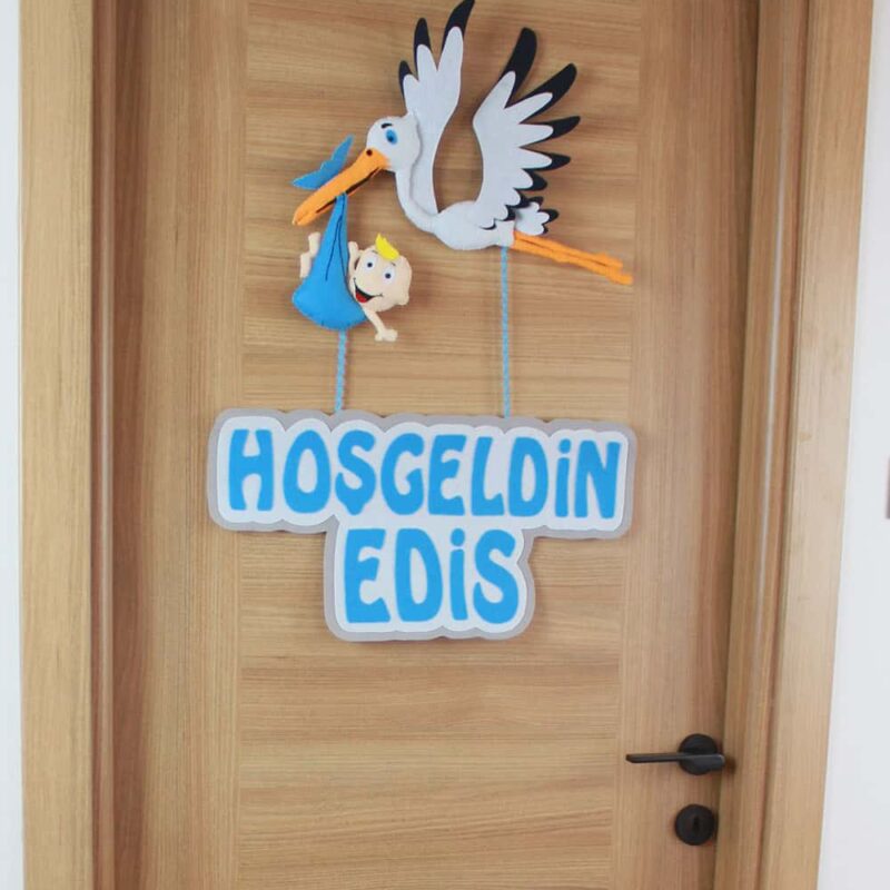 Edis isimli Leylek Kapı Süsü