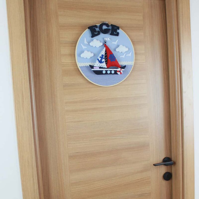 Ege isimli Denizci Kasnak Kapı Süsü